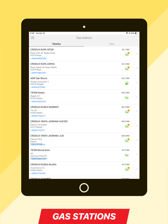 SeaHelp iPad screenshot 4 - Navigation app