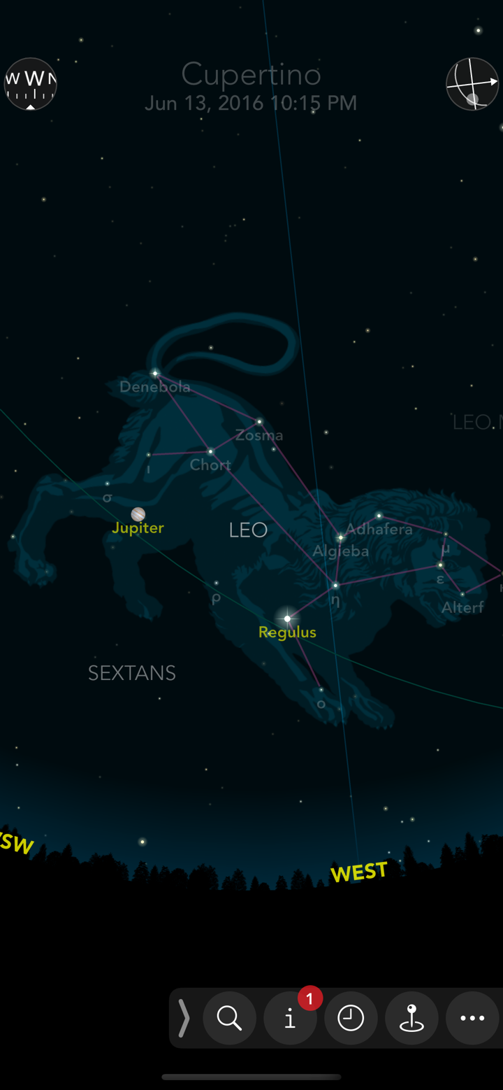 Classic Sky Map 2 screenshot 1