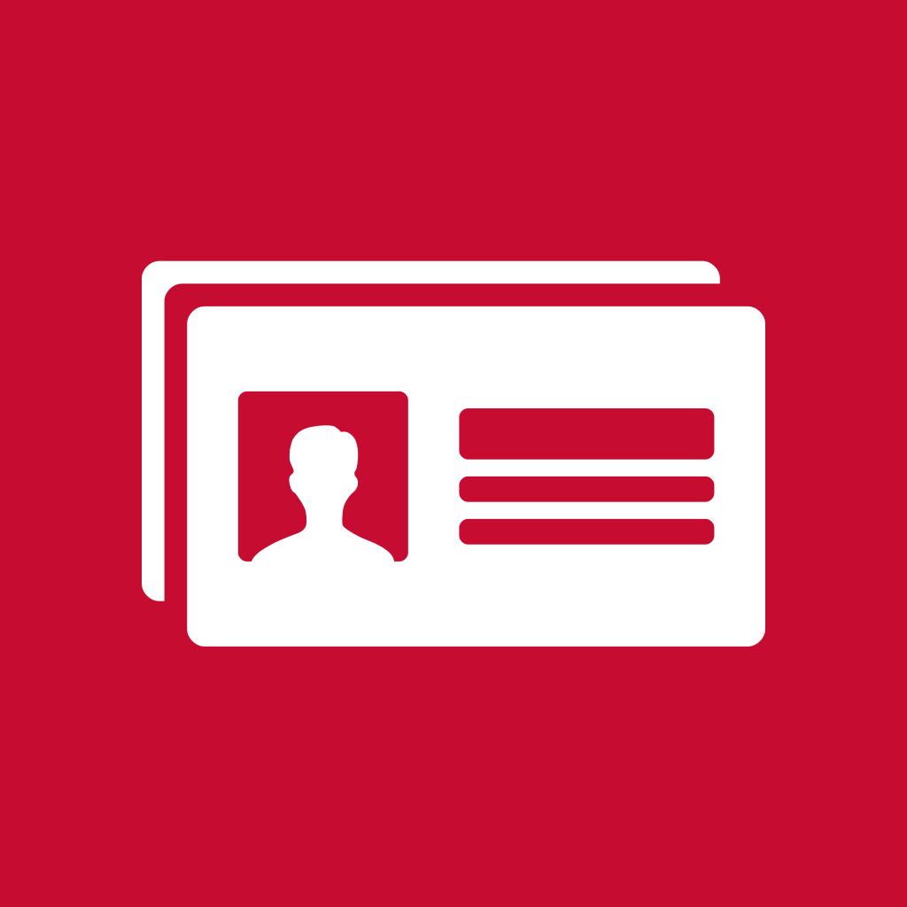 Business Card Reader App Icon