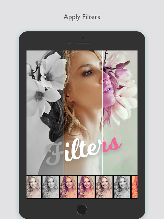 Photo Editor & Cropper iPad screenshot 4 - Photo & Video app