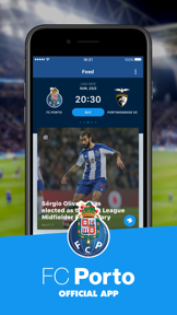 Official FC Porto app screenshot