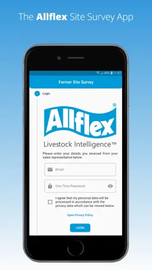 Allflex Site Survey screenshot 1