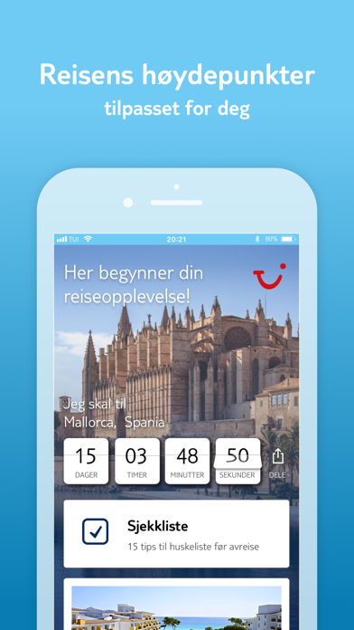 TUI Norge – din reiseapp screenshot 2