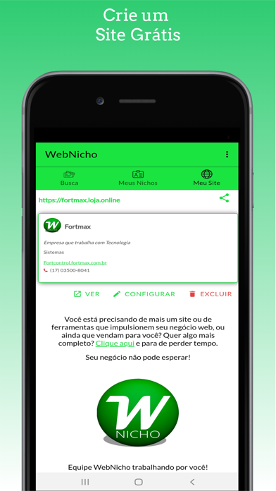 WebNicho - SOS Comércio Local screenshot 2