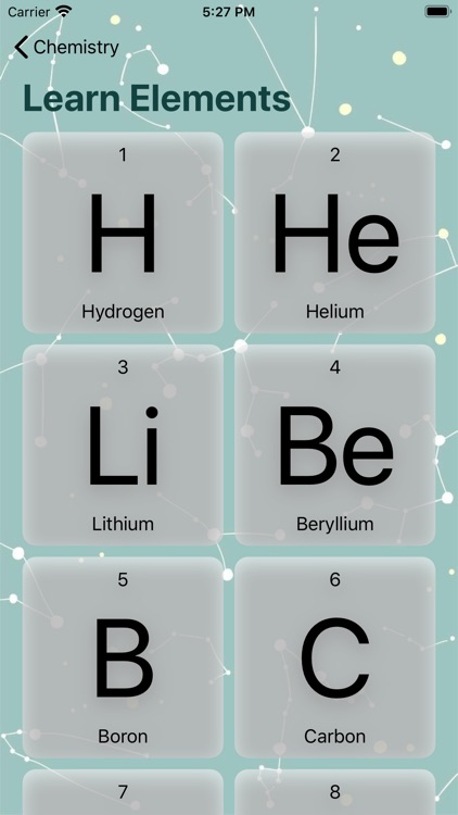 Chemistry, Elements