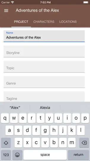 Скриншот Writer Assistant (Wassi) на iPhone 2