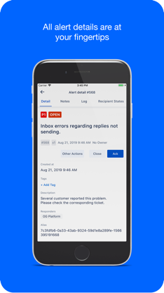 Opsgenie screenshot 2