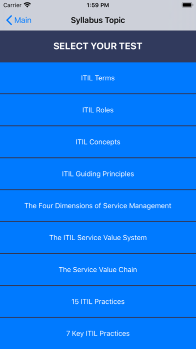 ITIL® 4 Foundation Exam Prep Screenshot