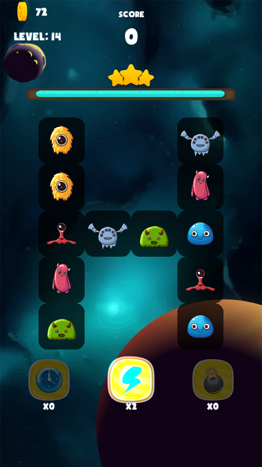 #6. Monster Match : Match 2 Game (iOS) Podle: Mohammad Jabbari