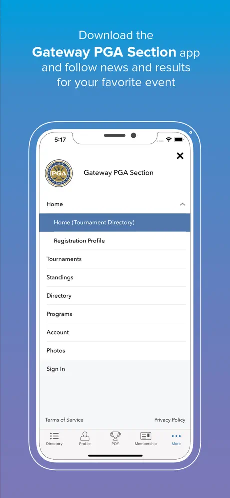 Gateway PGA Section