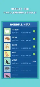 Wordful Hexa-Brain Word Search screenshot #3 for iPhone