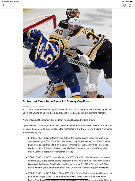 Screenshot #6 pour Boston Headline Sports