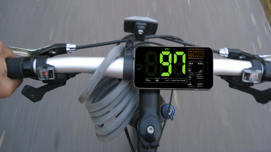 #10. GPS Speedmeter mph kmh (iOS) 由: Matrix Software Co.