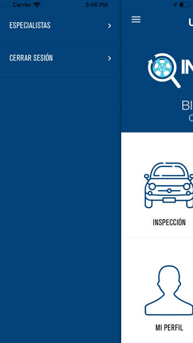 Inspección Universales Screenshot
