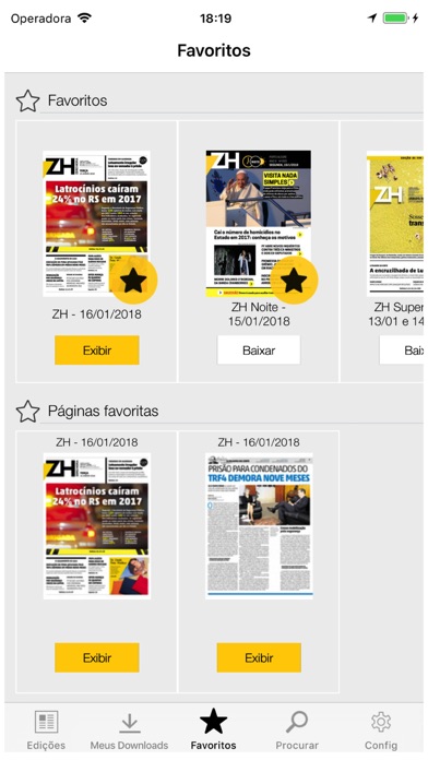 ZH Jornal Digital Screenshot