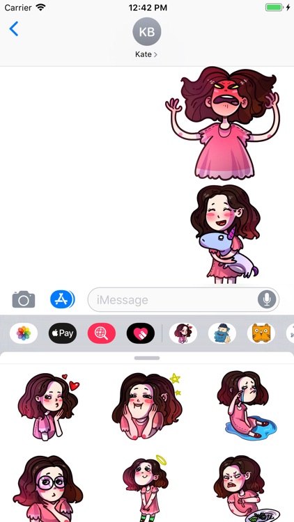 Naughty Girl Sticker Pack