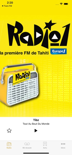 Radio 1 Tahiti dans l'App Store