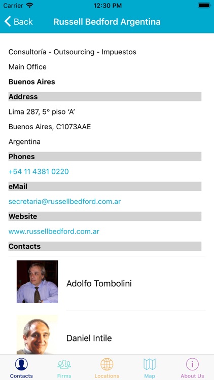 Russell Bedford Directory