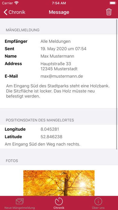 Kümmer-App Cloppenburg Screenshot