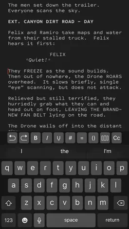 Game screenshot Slugline: Simply Screenwriting hack