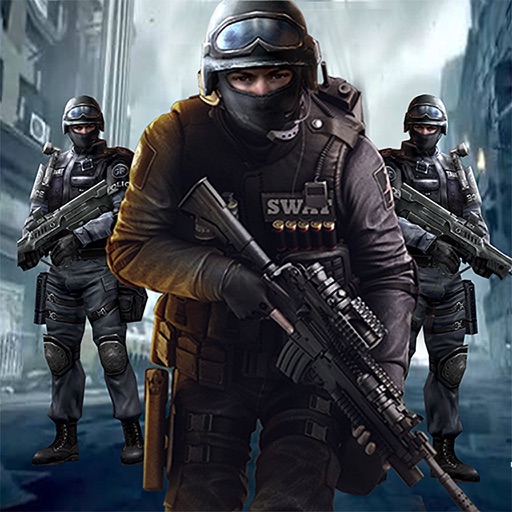 SWAT Team Police Sniper Shoot icon