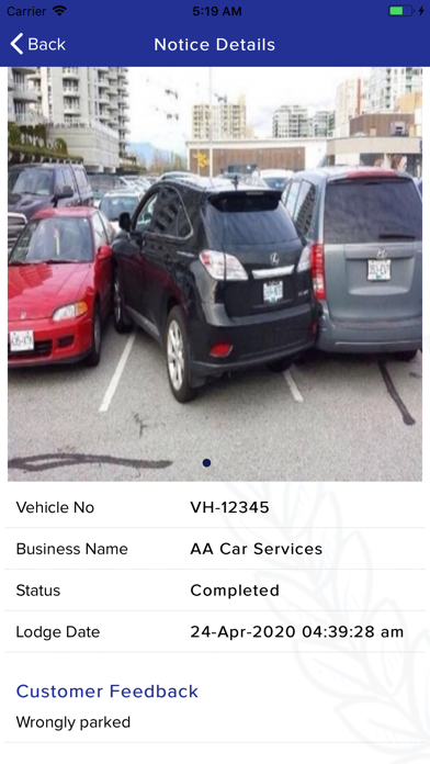Parking Services Limited Screenshot