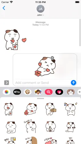 Game screenshot 우리집 햄냥이 쨈쀼 apk