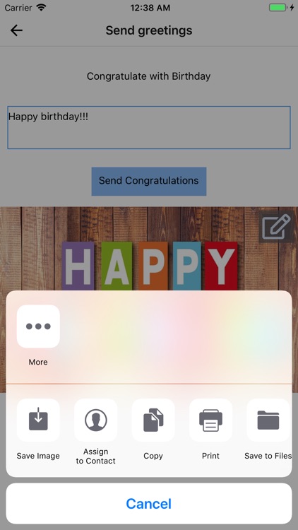 Congratulations calendar screenshot-9