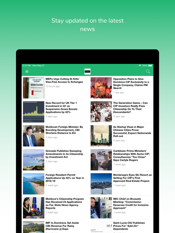 Screenshot #4 pour Investment Migration Insider