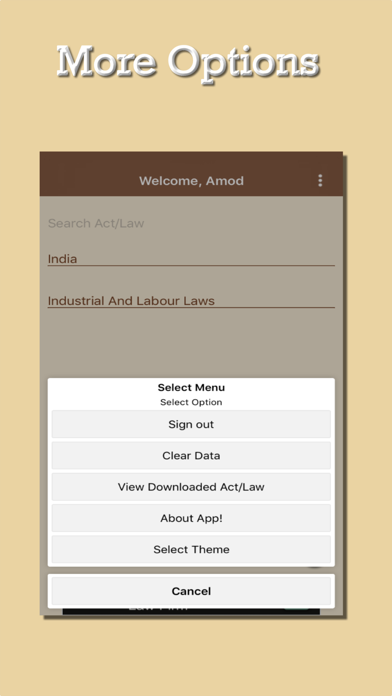 Law-App Screenshot