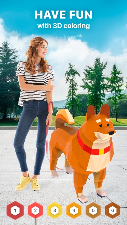 Polyfox - 3D Color by Number