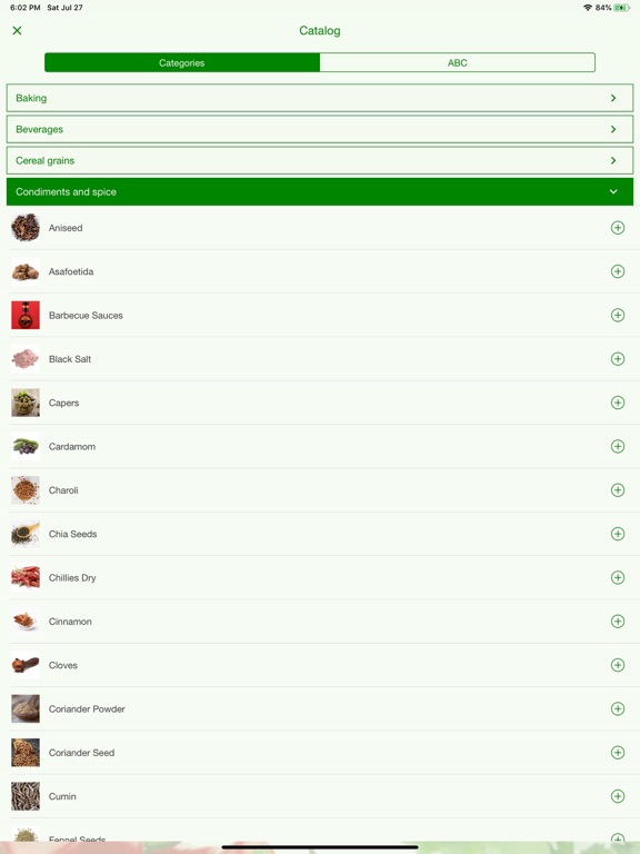 Swaadish - Groceries & Recipes iPad screenshot 6 - Utilities app