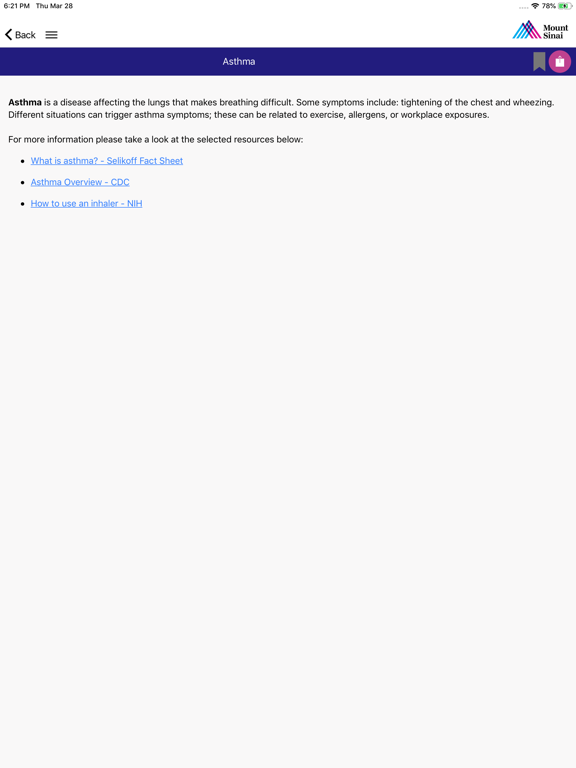 Screenshot #6 pour Selikoff Occupational Safety