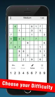 classic sudoku - 9x9 puzzles iphone screenshot 3