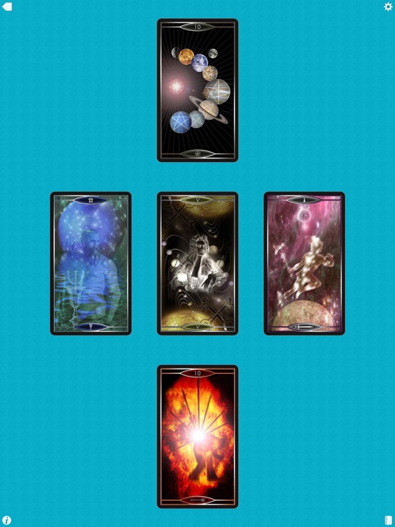 Quantum Tarot iPad screenshot 5 - Entertainment app