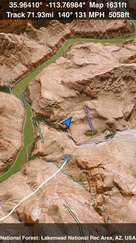 Scenic Map Grand Canyonのおすすめ画像2