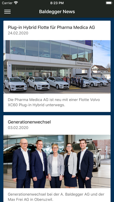 Screenshot #2 pour Baldegger Automobile AG