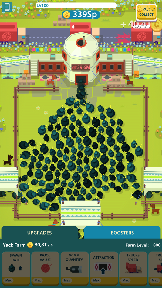 #4. Wool Factory Idle (iOS) 来自: Green Panda Games