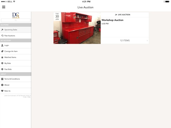 Screenshot #4 pour Daniel Clar Auctioneers