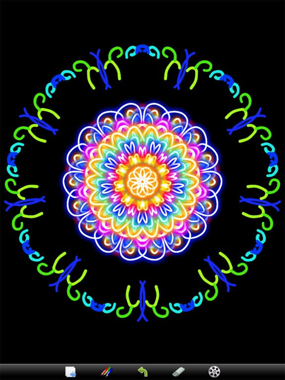 Kaleidoscope Drawing Padのおすすめ画像1