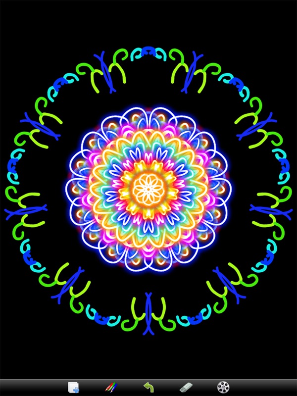 Kaleidoscope Drawing Pad screenshot 5
