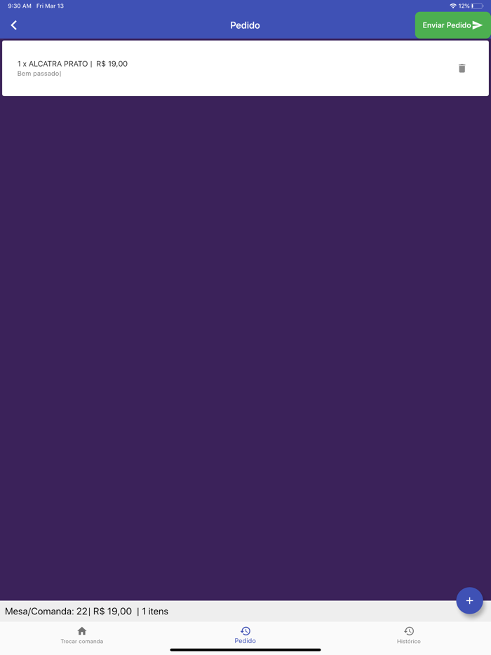 Consumo Fácil - garçom