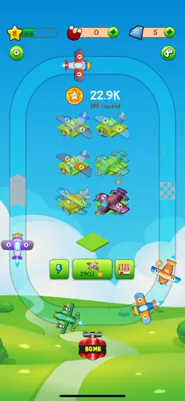 Game screenshot Merge Plane Tycoon: Idle Games mod apk