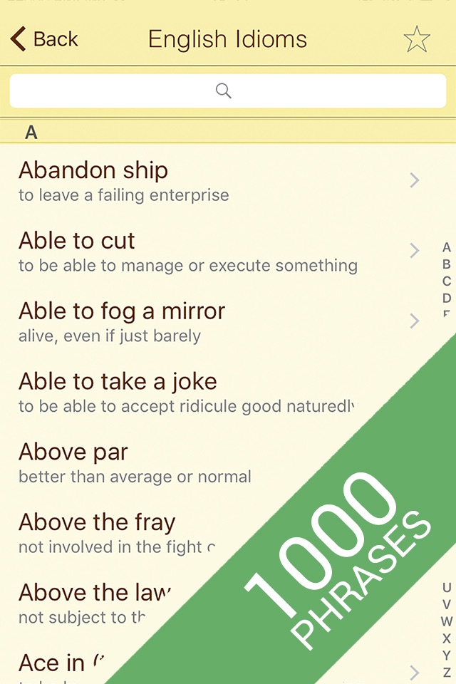 Idiom in Use Advanced English screenshot 2