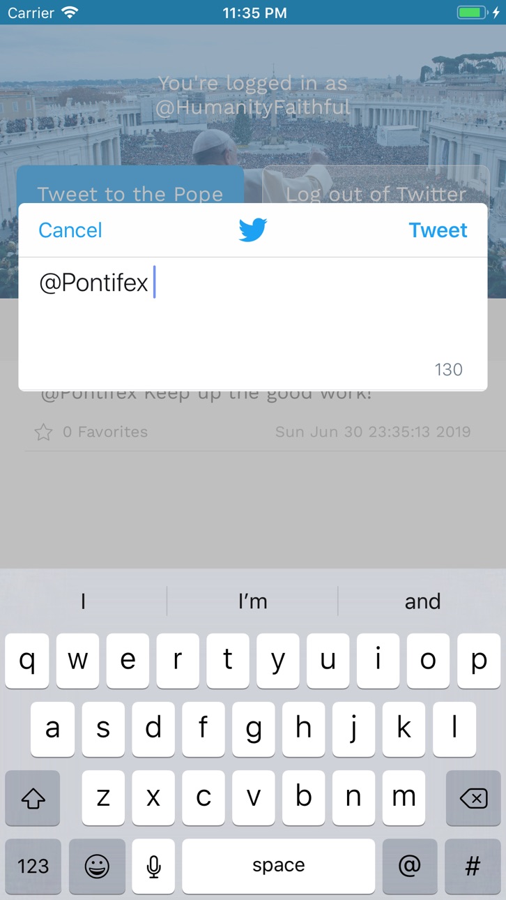 iPhone screenshot