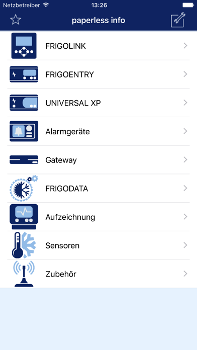Screenshot #1 pour paperless info