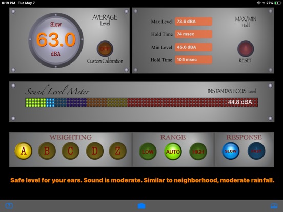 Screenshot #4 pour SoundMeter+