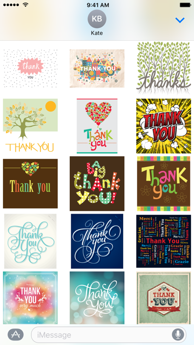 Thank You Sticker Packのおすすめ画像3