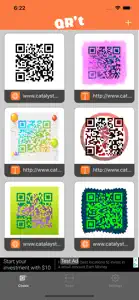 QR Code Reader & Artwork screenshot #2 for iPhone