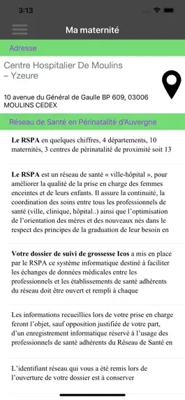 Game screenshot RSPA - CH Moulins - Yzeure apk